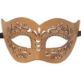 RedSkyTrader Mens Bonded Leather Venetian Mask