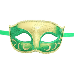 Burlesque-Boutique Sparkle Venetian Mardi Gras Multi Color Halloween Costume mask